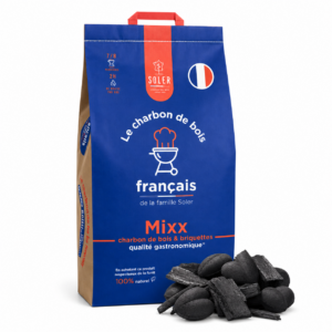 Mixx charbon de bois et briquettes